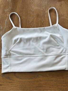 lululemon athletica White Cami Bralette with Thin Straps